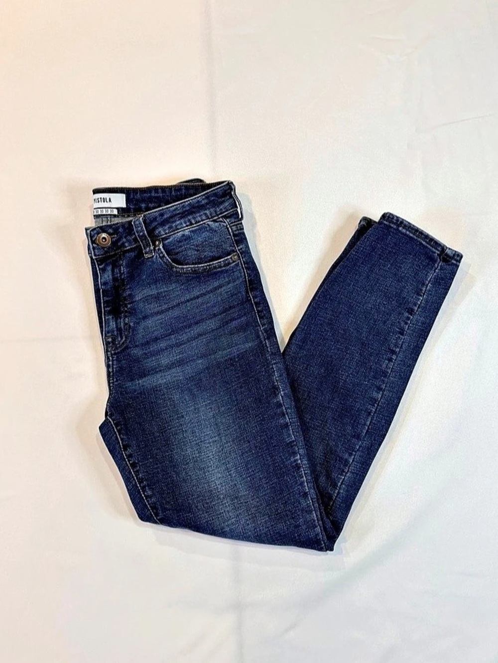 Pistola Revolve Skinny Jeans – Medium Wash – Size 30 - Picture 2 of 6